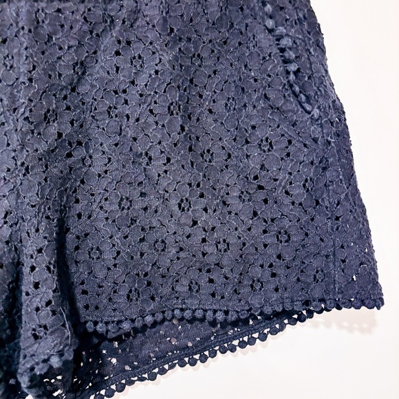STREETWEAR SOCIETY Black lace floral shorts | chic boho summer | Small * - Picture 6 of 7